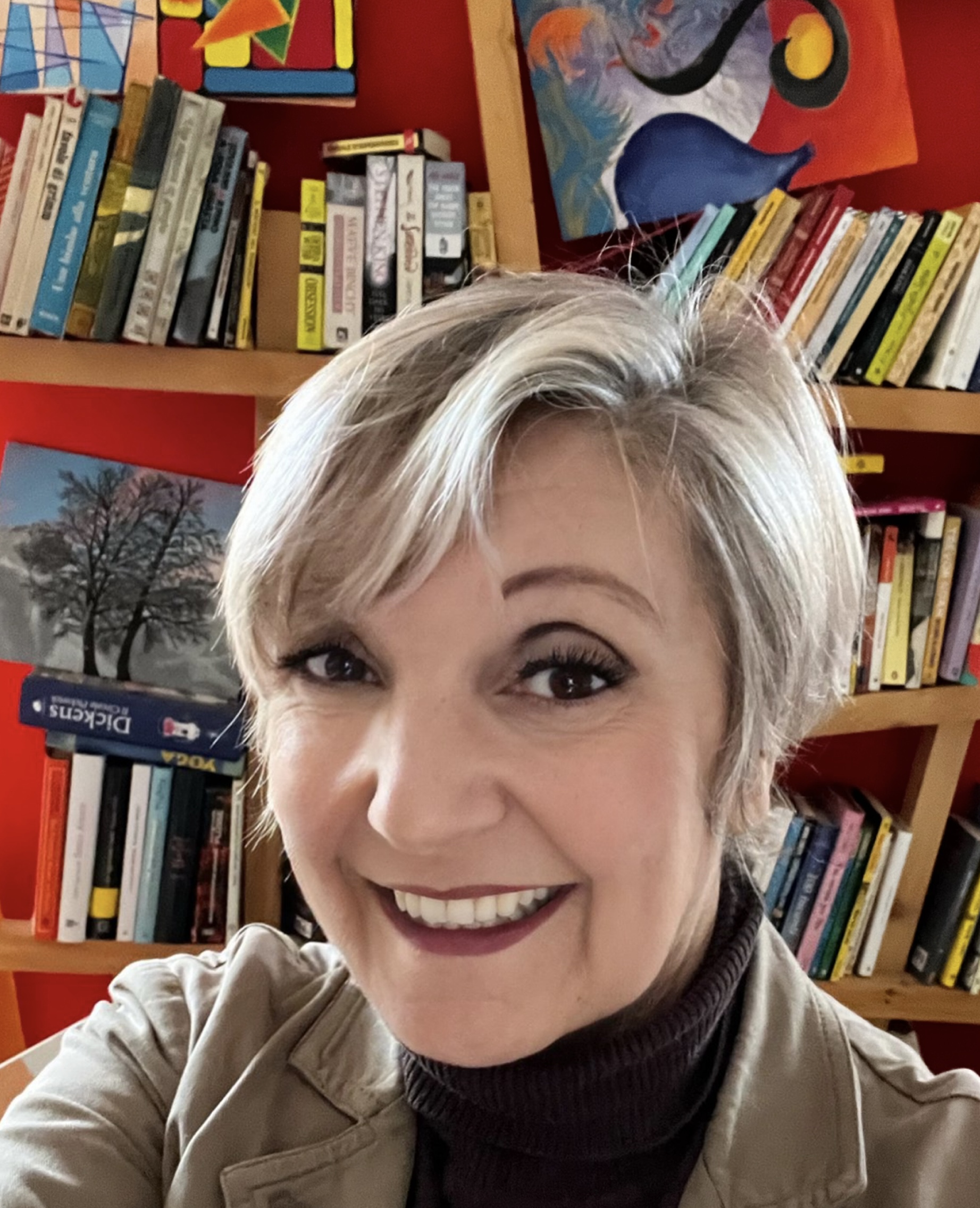 photo of cristina zogmaister (face) woman in her 50s