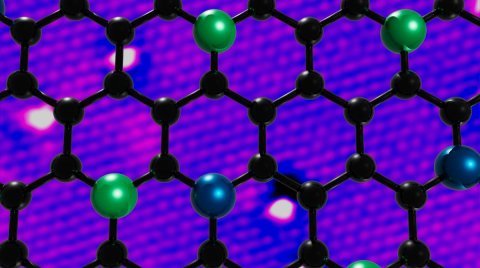 Trapping single metal atoms in graphene